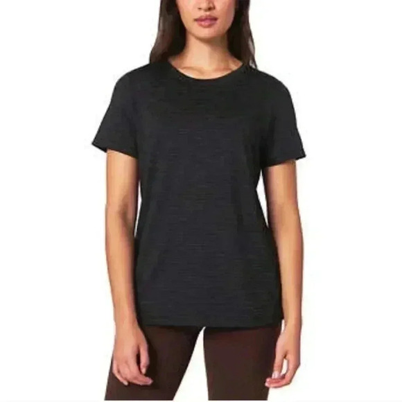 NWOT 2 Pack Mondetta Active Tees Black White Space Dye T-shirts Various Sizes - Picture 3 of 7